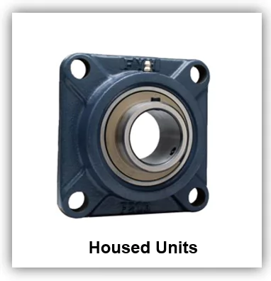 Housed units bearings image - complete units for easy installation in various applications