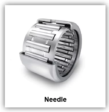 Needle roller bearings visual - compact design suitable for applications with limited space and high radial loads